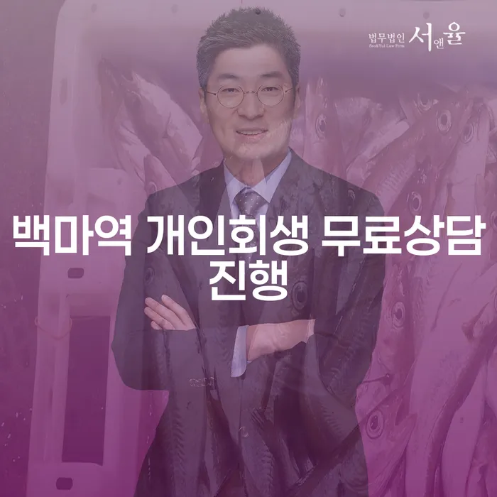 백마역 개인회생 무료상담진행
